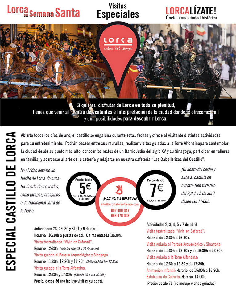 Actividades para esta Semana Santa en Lorca First