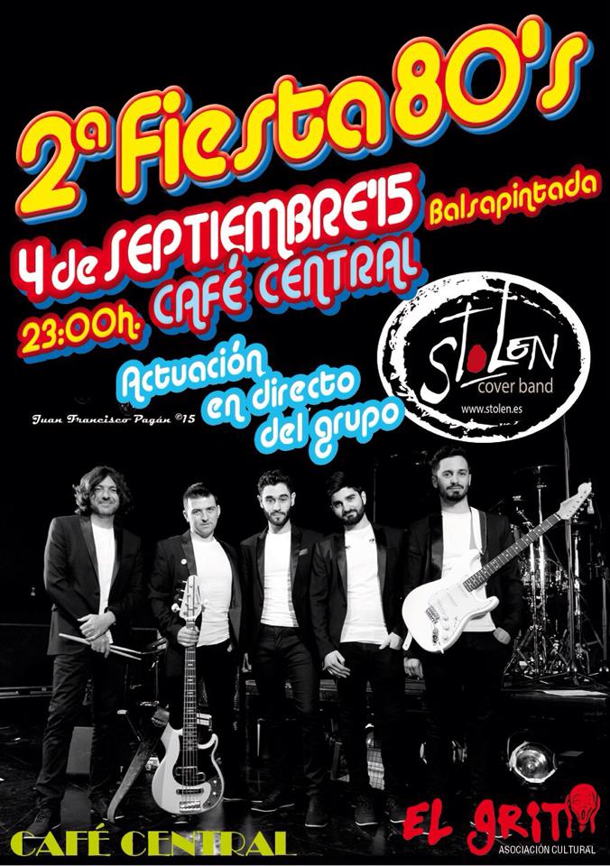 II Fiesta 80´s en Café Central First