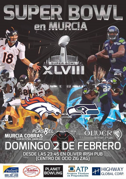 Vive la Super Bowl con Plasbel Murcia Cobras First