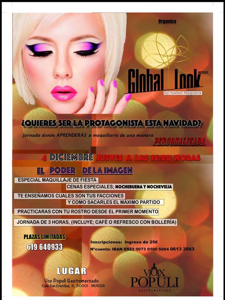 El poder de la imágen: Maquillaje de fiesta First