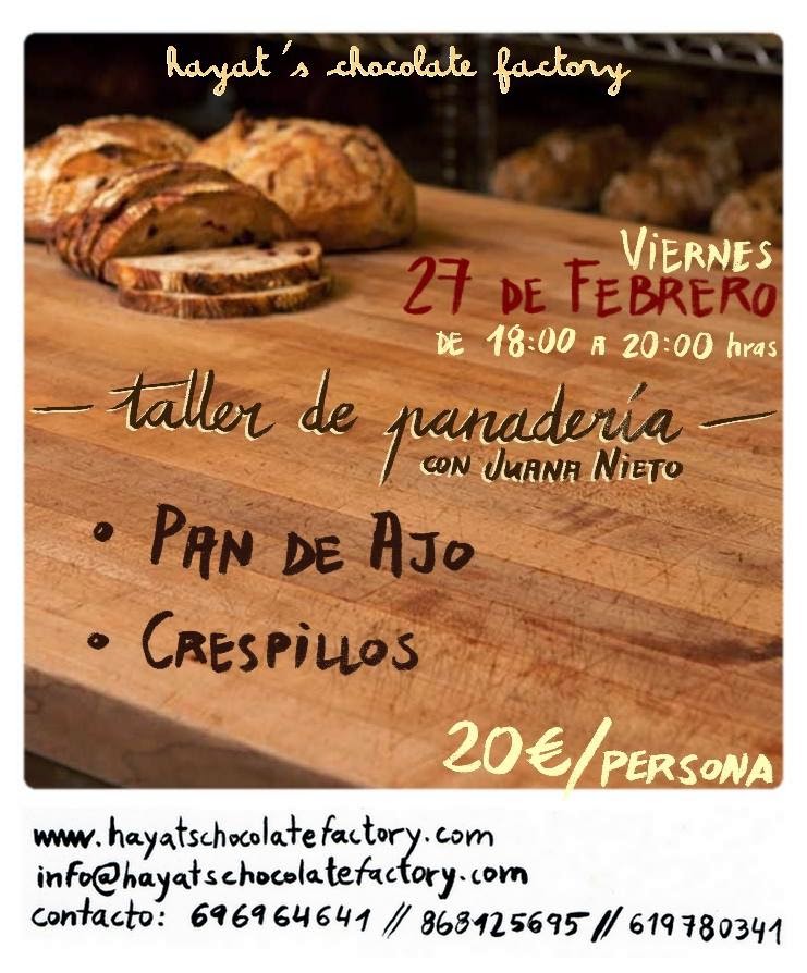 Taller de panadería: Pan de ajo y Crespillos First