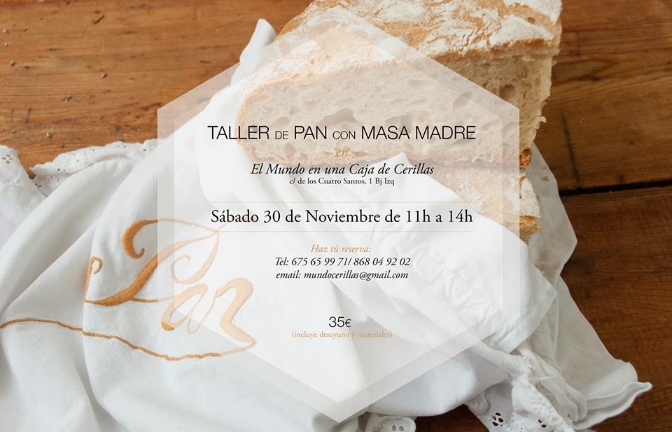 Taller de pan con masa madre First