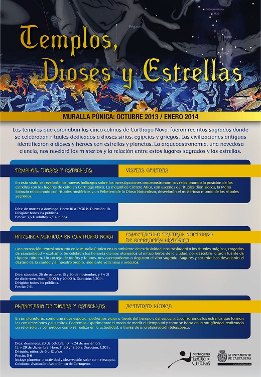 Templos, dioses y estrellas en la Muralla Púnica First
