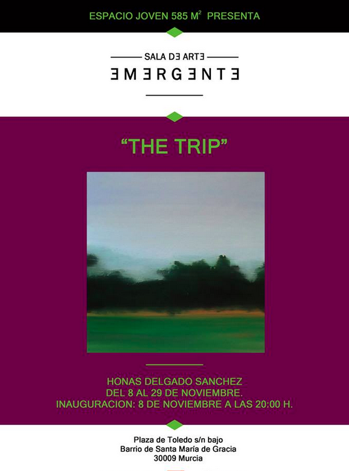Exposición The trip de Hònas Delgado First