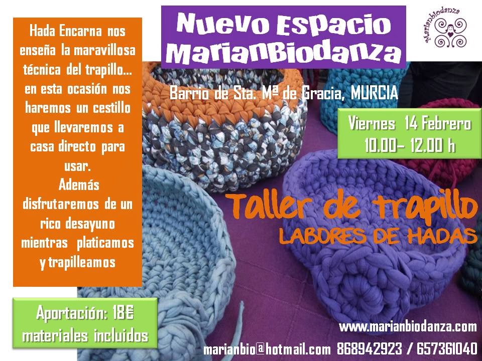 Taller de trapillo con Labores de Hada First