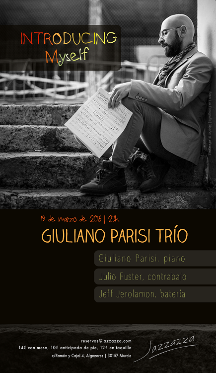 Giuliano Parisi Trio en Jazzazza Jazz Club First