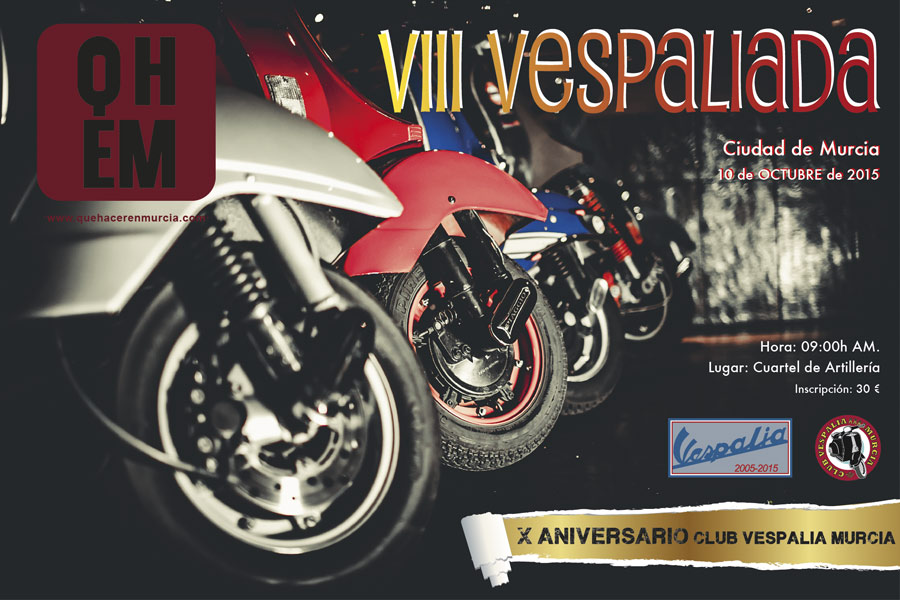 VIII Vespaliada Ciudad de Murcia 2015 First