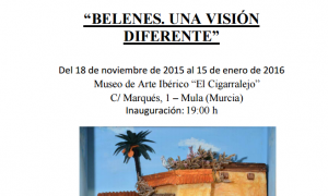Exposición de belenes 2015 en Mula