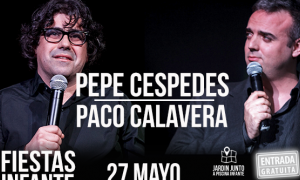 Pepe Céspedes y Paco Calavera en las Fiestas del Infante Juan Manuel