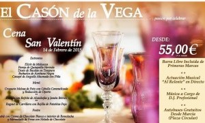 San Valentín en El Casón de la Vega