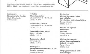 Nuevos talleres en el Aula Taller Angie Meca