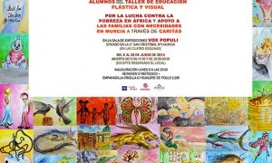 Exposición Benéfica contra la pobreza en África y apoyo a familias en Murcia