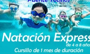 Cursos de natación express para niños de 4 a 8 años