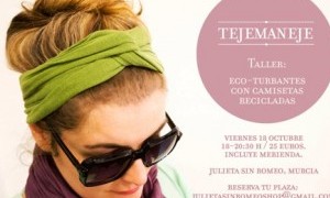 Taller: Eco-turbantes reclicando camisetas